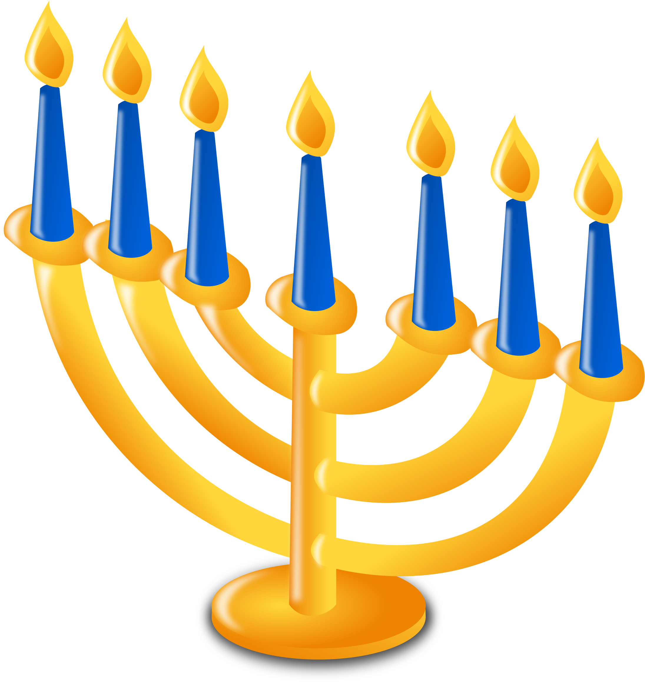 Winter Holiday Candles Clip Art Images Pictures - Judaism Clipart - Free Transparent PNG Clipart Images Download. - Transparent PNG Free Download
