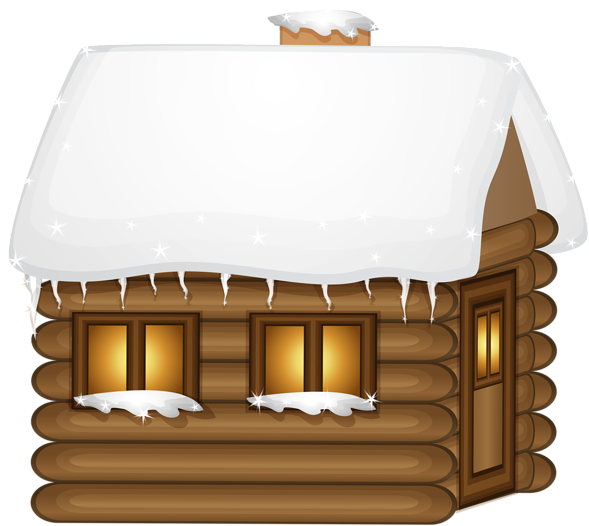 Winter Wooden House Png Clip - Clip Art - Free Transparent PNG Clipart Images Download. - Transparent PNG Free Download