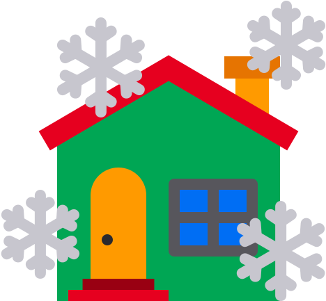 House, Snowfall, Christmas, Xmas, Snow, Snowflame, - Snow - Free Transparent PNG Clipart Images Download. - Transparent PNG Free Download