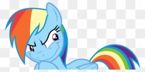 Dashiesparkle Vector - Rainbow Dash Smile Gif - Free Transparent PNG Clipart Images Download. - Winter Transparent PNG Free Download