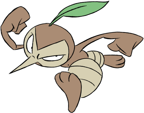 Nuzleaf By Winter-freak - Pokemon Mystery Dungeon Dark Nuzleaf - Free Transparent PNG Clipart Images Download. - Transparent PNG Free Download