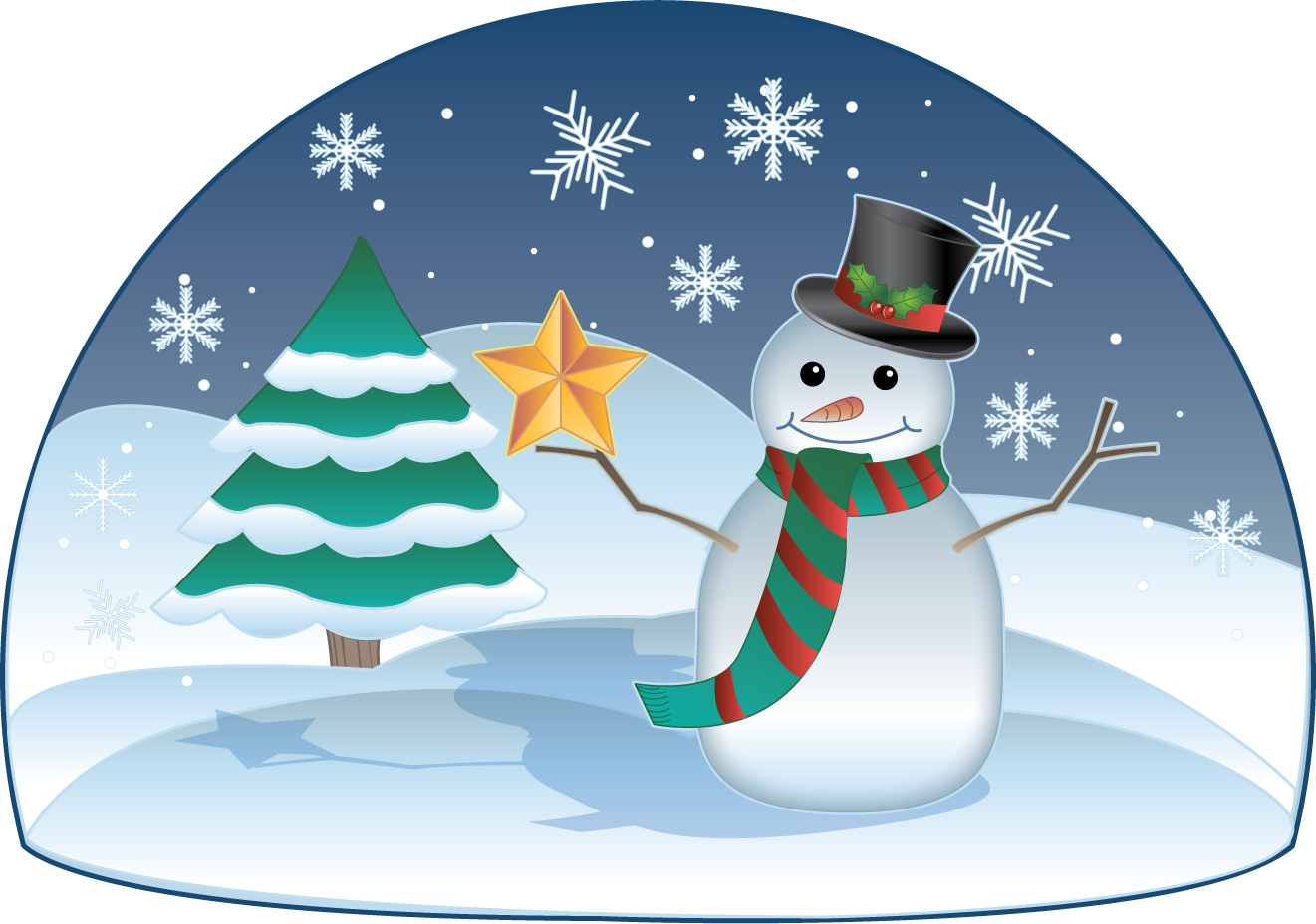Free Clip Art Holiday Clip Art Christmas Snowman In - Snowman - Free Transparent PNG Clipart Images Download. - Transparent PNG Free Download