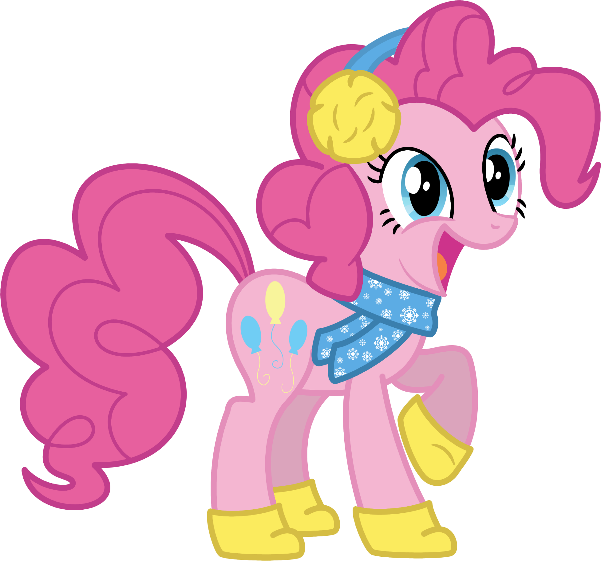 Resultado De Imagen Para Mlp Pinkie Pie Winter - Slike Moj Mali Poni Pinki Paj - Free Transparent PNG Clipart Images Download. - Transparent PNG Free Download