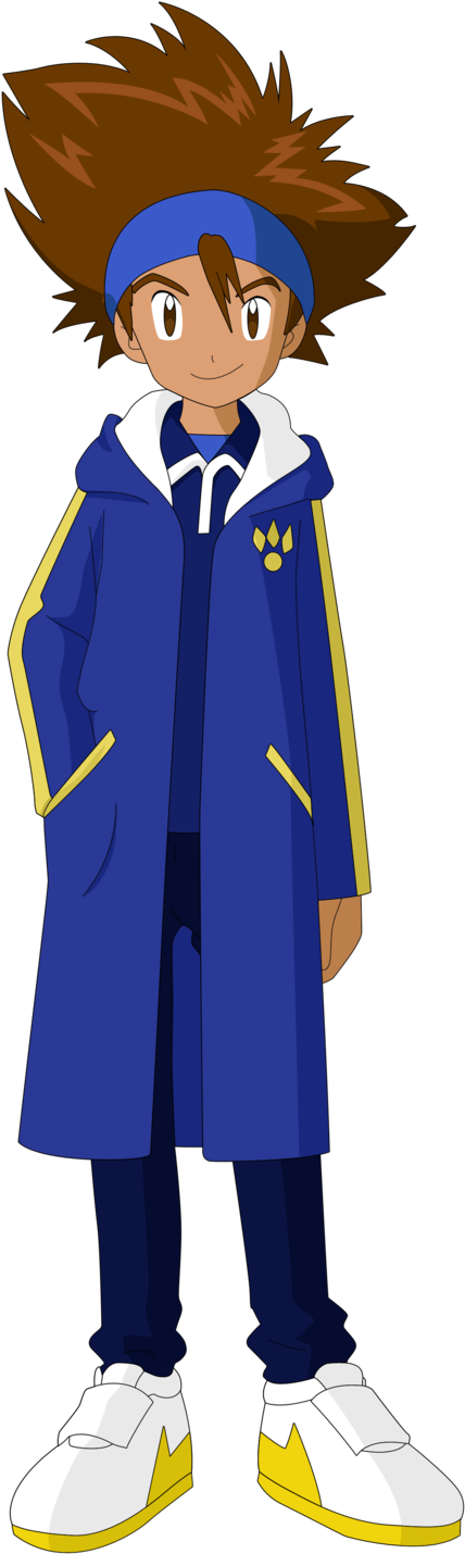 Taichi Yagami/tai Kamiya - Tai Kamiya - Free Transparent PNG Clipart Images Download. - Transparent PNG Free Download