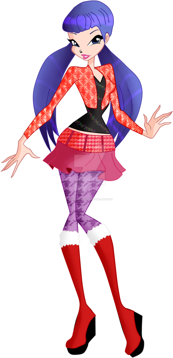 Musa Fashion Winter By Grisoutigrou - Winx Club Musa Fashion - Free Transparent PNG Clipart Images Download. - Winter Transparent PNG Free Download