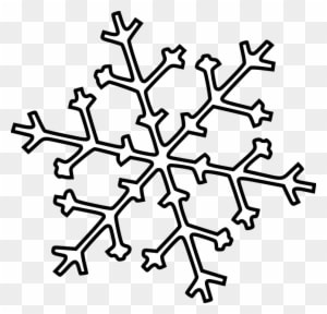 Winter Design Cliparts 27, Buy Clip Art - Snowflake Line Art - Free Transparent PNG Clipart Images Download. - Transparent PNG Free Download