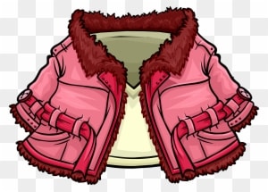 Pink Winter Peacoat - Club Penguin Pink Jacket - Free Transparent PNG Clipart Images Download. - Transparent PNG Free Download