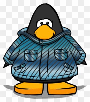 Blue Winter Jacket On Player Card - Club Penguin Boa - Free Transparent PNG Clipart Images Download. - Winter Transparent PNG Free Download