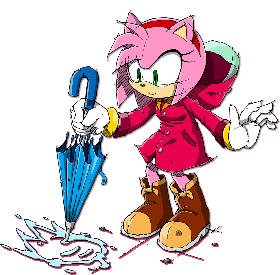 Winter ◊ - Amy Rose Official Art - Free Transparent PNG Clipart Images Download. - Winter Transparent PNG Free Download