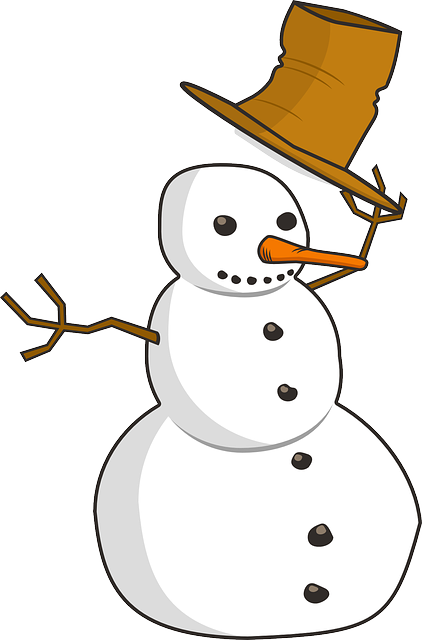 Hat Snowman, Friendly, Greeting, Snow, Winter, Waving, - Snowman Clip Art - Free Transparent PNG Clipart Images Download. - Transparent PNG Free Download