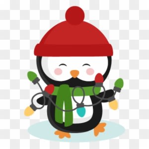 Christmas Penguin Clipart - Cute Christmas Picture Clipart - Free Transparent PNG Clipart Images Download. - Winter Transparent PNG Free Download