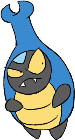 Karrablast By Winter-freak - Karrablast Pokemon - Free Transparent PNG Clipart Images Download. - Transparent PNG Free Download