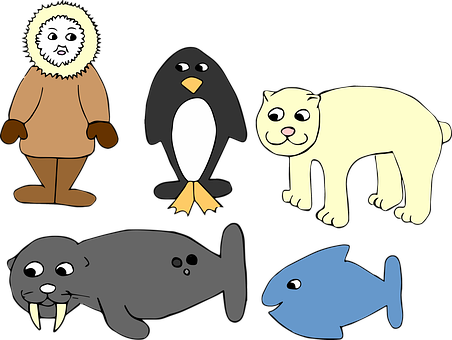 Antarctica, De Winter, Eskimo, Penguin - Antartida Esquimo - Free Transparent PNG Clipart Images Download. - Winter Transparent PNG Free Download