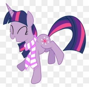 Twilight Sparkle Winter Wrap Up By The Sliver Stars - Cartoon - Free Transparent PNG Clipart Images Download. - Transparent PNG Free Download