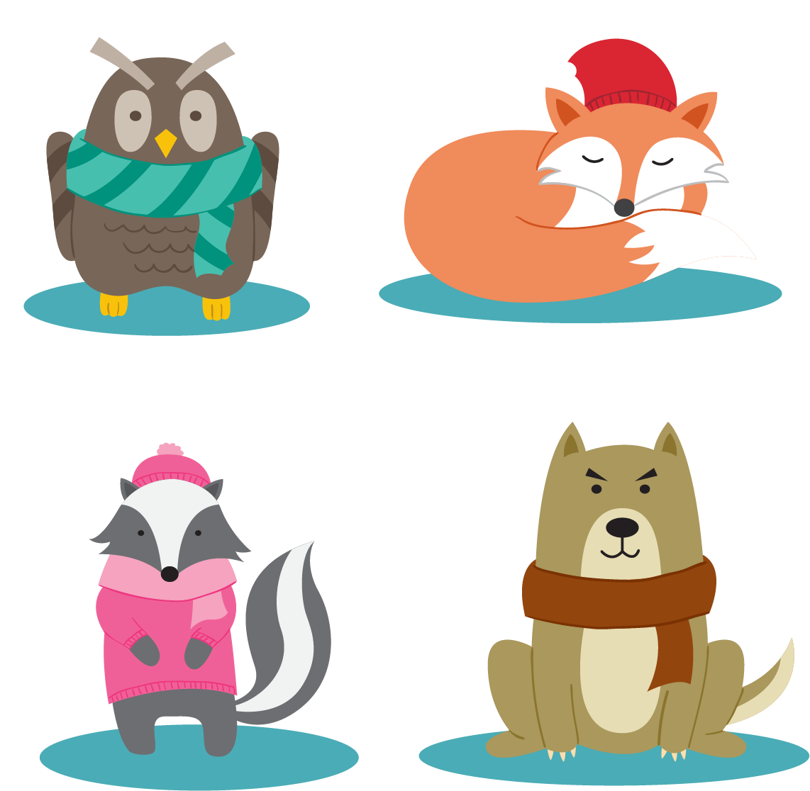 Kisspng Animal Clip Art Small Animals Warm Winter 5aa53ceed32eb7 - Animal - Free Transparent PNG Clipart Images Download. - Transparent PNG Free Download