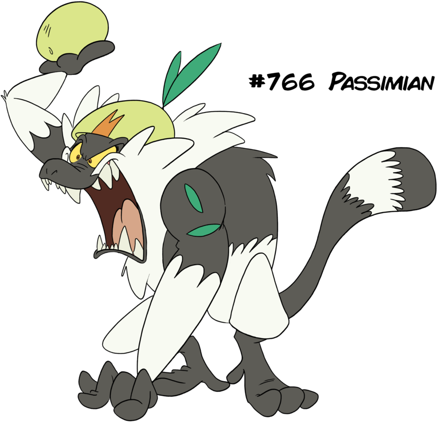 Passimian By Winter-freak - Cartoon - Free Transparent PNG Clipart Images Download. - Transparent PNG Free Download