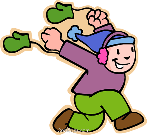 With Winter Mittens Royalty Free Vector Clip Art Illustration - With Winter Mittens Royalty Free Vector Clip Art Illustration - Free Transparent PNG Clipart Images Download. - Winter Transparent PNG Free Download