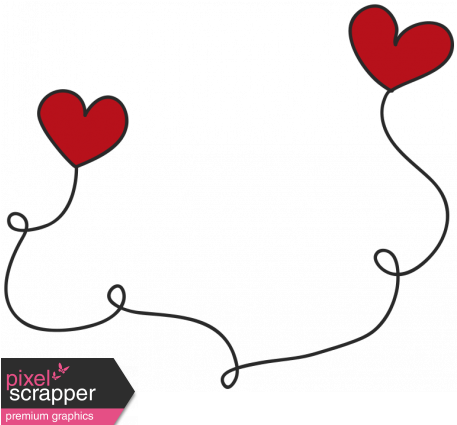 Hearts Graphic By Marisa Lerin - Heart - Free Transparent PNG Clipart Images Download. - Transparent PNG Free Download