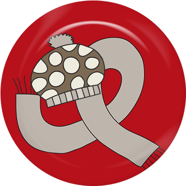 Winter Plaid Brad - Circle - Free Transparent PNG Clipart Images Download. - Transparent PNG Free Download