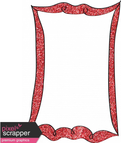 Red Glitter Frame Graphic By Janet Scott - Red Glitter Frame Graphic By Janet Scott - Free Transparent PNG Clipart Images Download. - Winter Transparent PNG Free Download