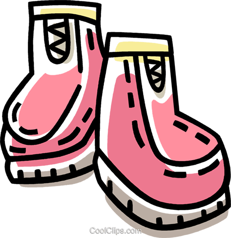 Winter Boots Royalty Free Vector Clip Art Illustration - Winter Boots Royalty Free Vector Clip Art Illustration - Free Transparent PNG Clipart Images Download. - Winter Transparent PNG Free Download