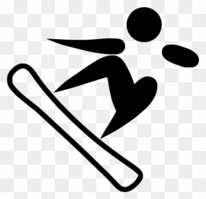 Olympic Clip Art Winter - Snowboard Clip Art - Free Transparent PNG Clipart Images Download. - Winter Transparent PNG Free Download