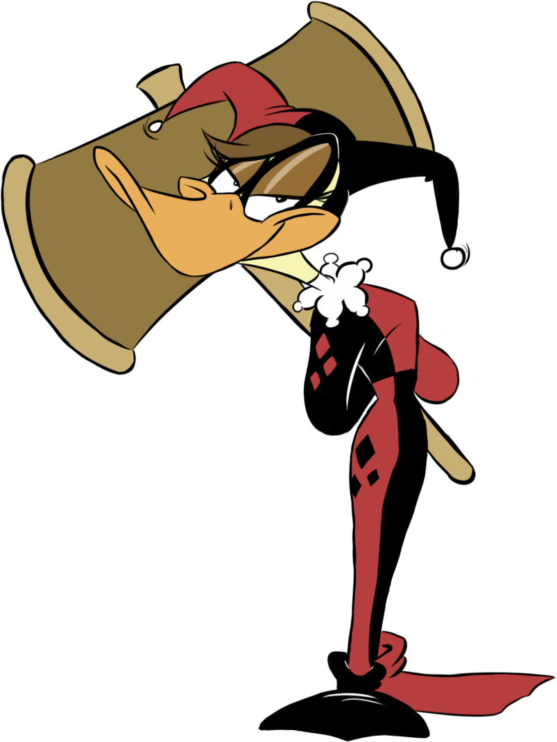 Tina Harley Quinn By Winter-freak On Deviantart - Daffy Duck Harley Quinn - Free Transparent PNG Clipart Images Download. - Transparent PNG Free Download