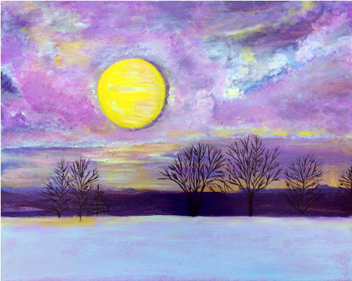 Trees In The Winter Sun - Winter Transparent PNG - 500x500 - Free Download on - Transparent PNG Free Download