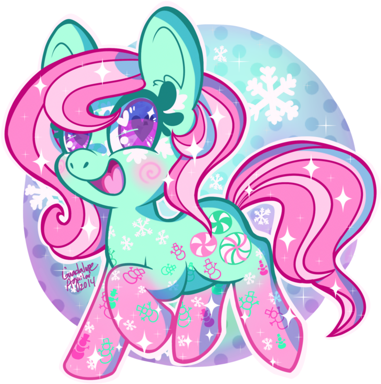 Winter Minty By Colorgasmfreak On Deviantart My Little - Winter Minty Mlp Transparent PNG - 831x962 - Free Download on - Transparent PNG Free Download