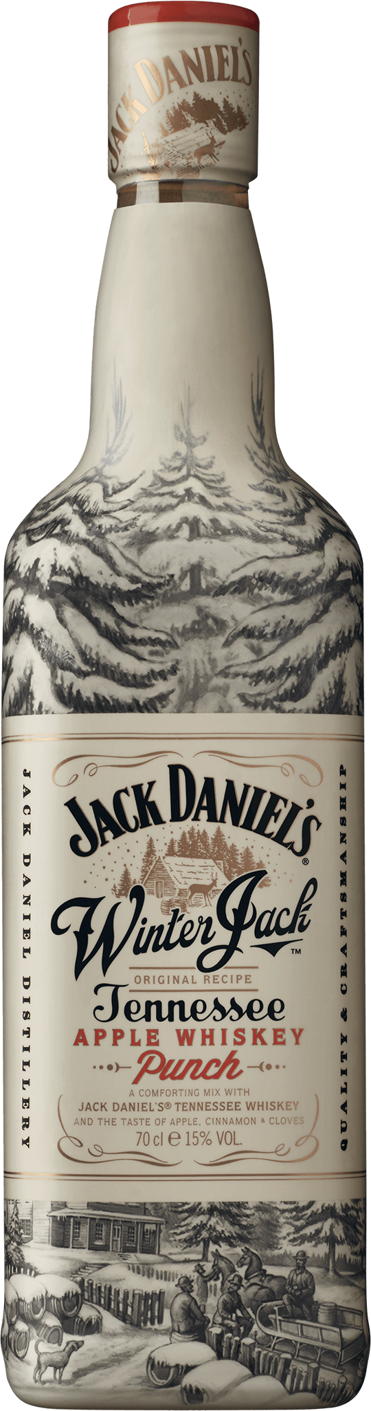 Jack Daniel's Winter Jack - Jack Daniel's Winter Jack Apple Punch Transparent PNG - 540x2054 - Free Download on - Transparent PNG Free Download