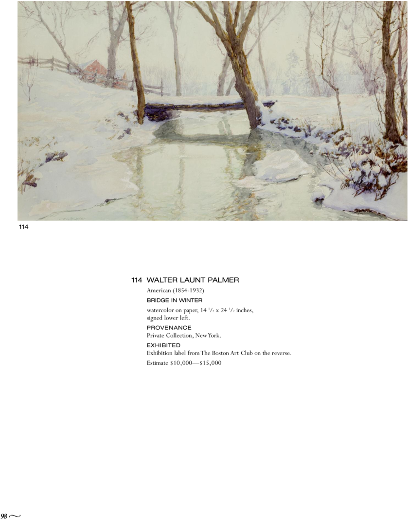 114 114 Walter Launt Palmer American 1854-1932 Bridge - Bridge In Winter Transparent PNG - 960x1242 - Free Download on - Transparent PNG Free Download