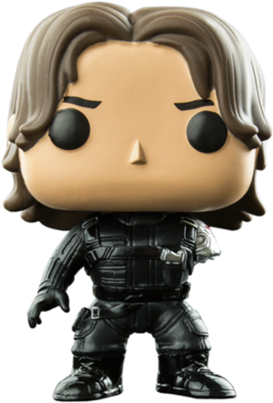 Captain America - Funko Pop Winter Soldier Transparent PNG - 480x480 - Free Download on - Transparent PNG Free Download