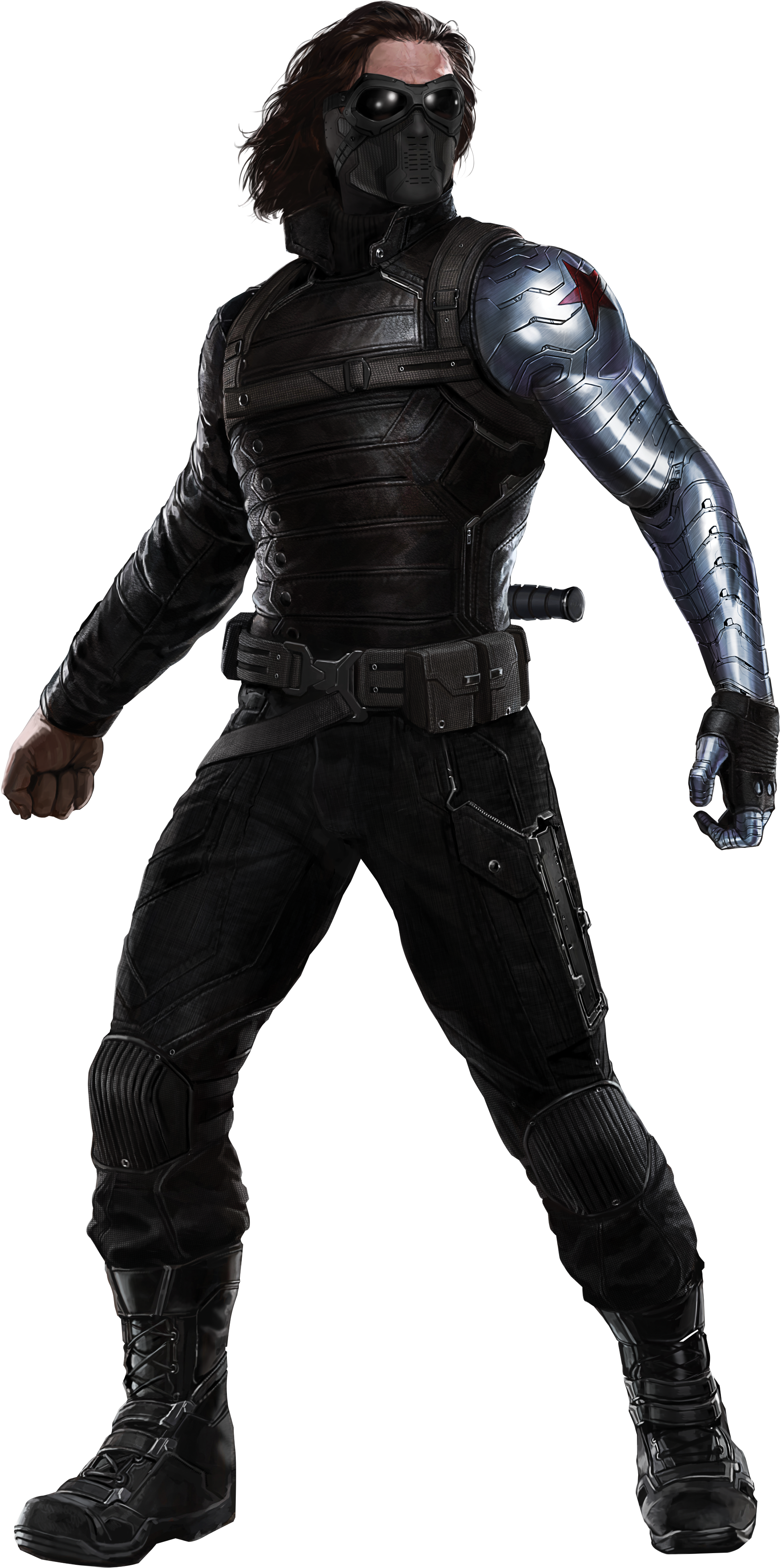 Winter Soldier Ae715124 - Winter Soldier Cut Out Transparent PNG - 742x1444 - Free Download on - Transparent PNG Free Download