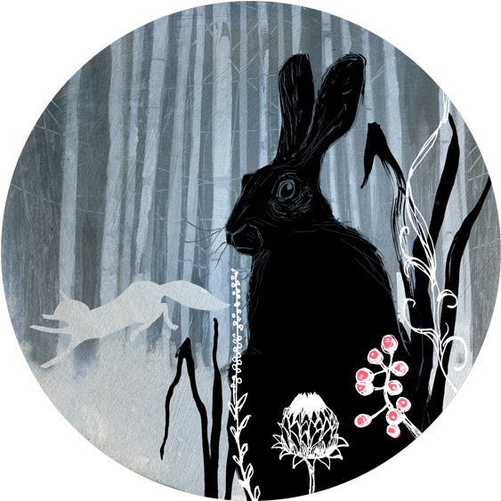 Winter Woodland Hare - Winter Transparent PNG - 600x600 - Free Download on - Transparent PNG Free Download