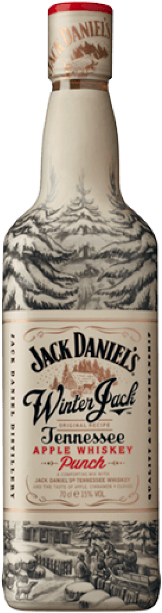 Jack Daniels Winter Jack Apple Whiskey Punch 15% Vol - Jack Daniels Winter Edition Transparent PNG - 900x1200 - Free Download on - Transparent PNG Free Download