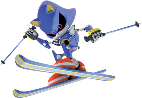 Mario & Sonic - Mario And Sonic At The Olympic Winter Games Metal Sonic Transparent PNG - 500x347 - Free Download on - Transparent PNG Free Download