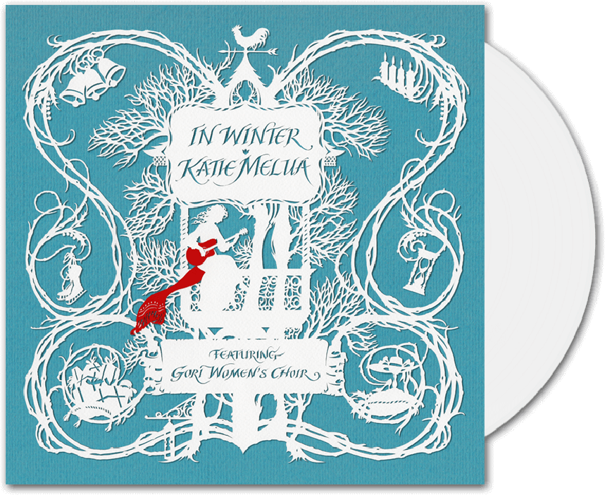 White-vinyl - Katie Melua In Winter Special Edition Transparent PNG - 1050x1050 - Free Download on - Transparent PNG Free Download