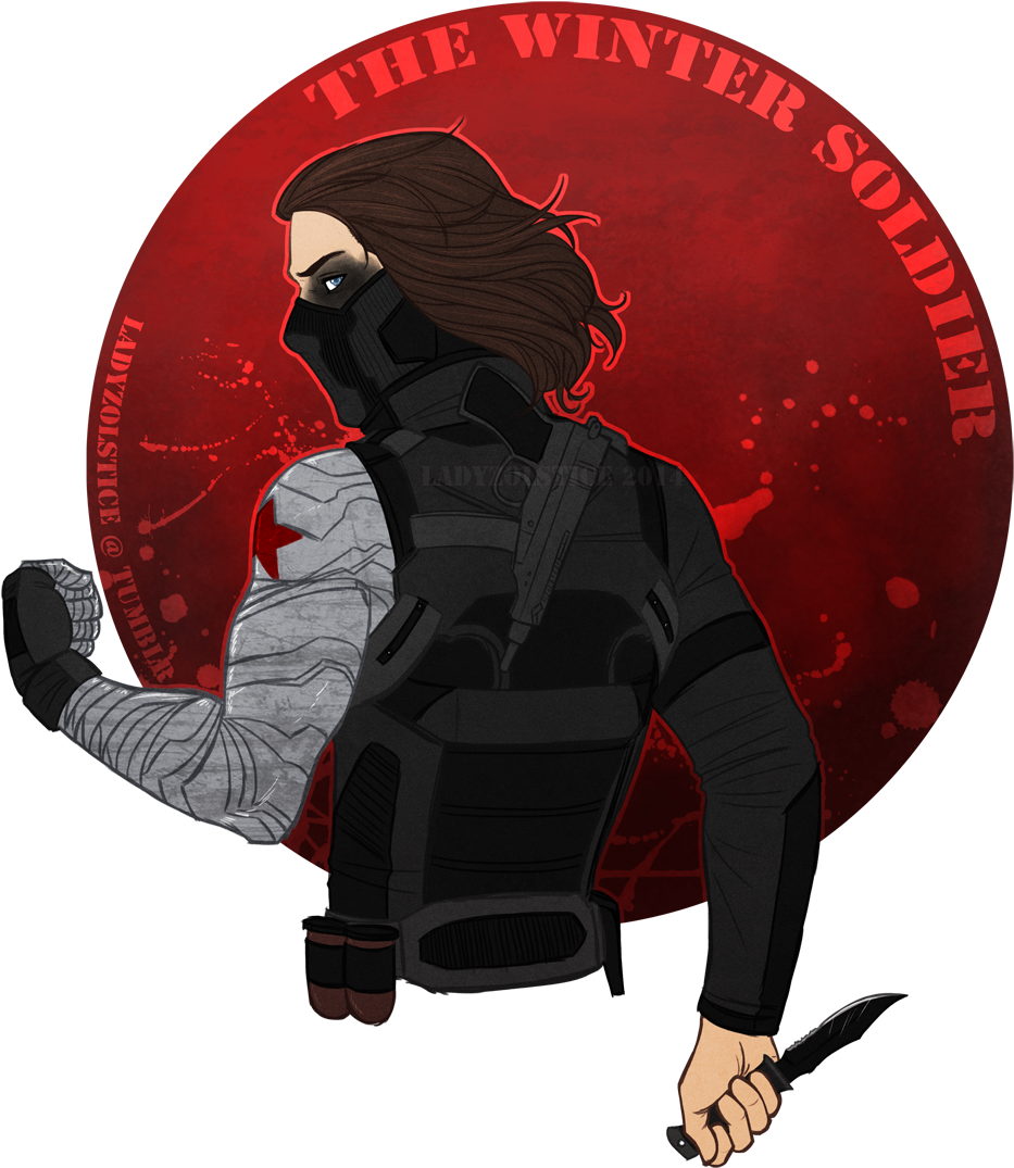 Happy Birthday Png Transparent Library - Winter Soldier Fan Art Png Transparent PNG - 1000x1170 - Free Download on - Transparent PNG Free Download
