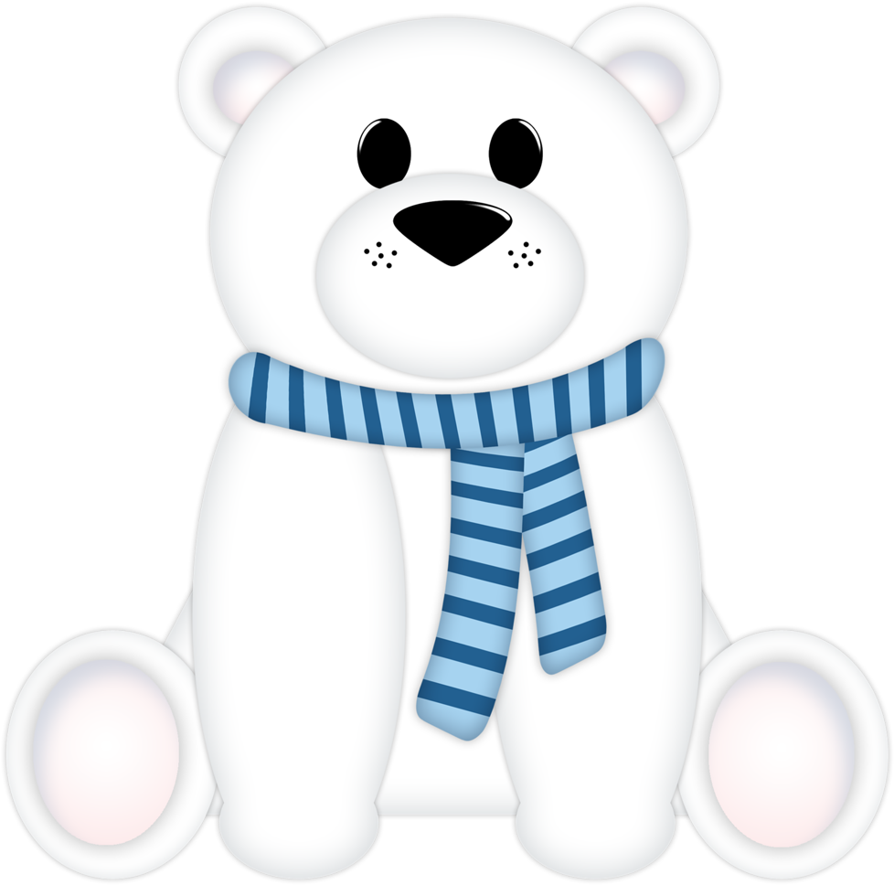 Christine Staniforth ♛༻ - Cute Winter Polar Bear Clipart Transparent PNG - 1024x1019 - Free Download on - Transparent PNG Free Download