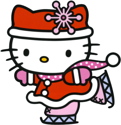 Hello Kitty - Hello Kitty Winter Transparent PNG - 428x454 - Free Download on - Transparent PNG Free Download