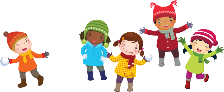 Kids Throwing Snowballs - Winter Images For Kids Transparent PNG - 812x361 - Free Download on - Transparent PNG Free Download