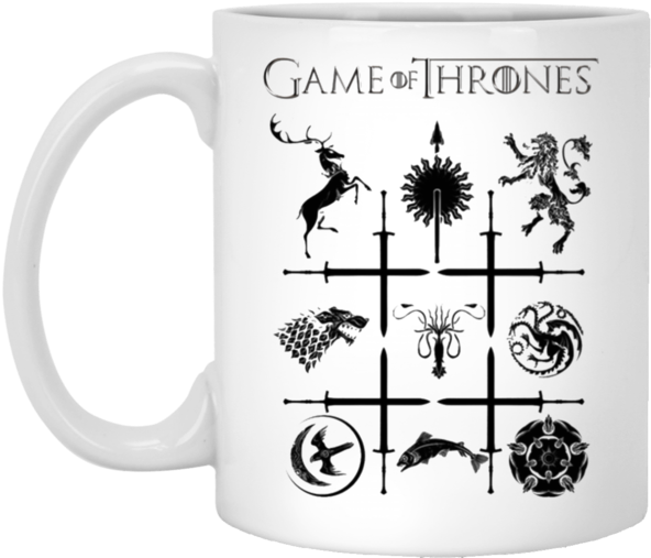 Game Of Thrones Houses Mug - House Stark Direwolf Ring Winter Is Coming Game Of Transparent PNG - 600x600 - Free Download on - Transparent PNG Free Download
