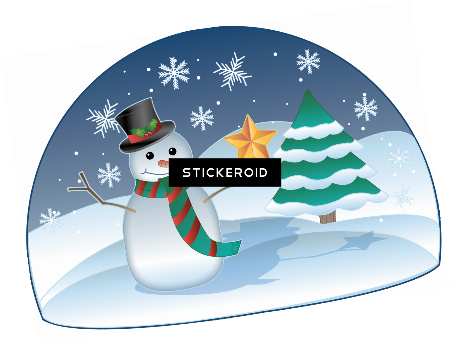 Christmas Scenes - Winter Scenes Clip Art Transparent PNG - 1436x1102 - Free Download on - Transparent PNG Free Download