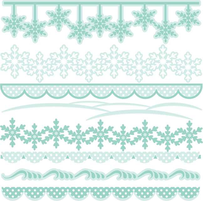 Winter Borders Svg Cutting Files Winter Svg Cuts Winter - Free Svg Snowflake Border Transparent PNG - 648x644 - Free Download on - Transparent PNG Free Download