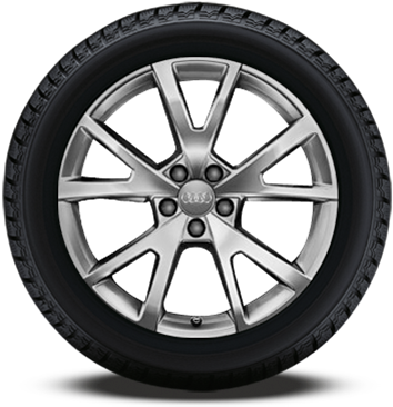 Winter Tire Sets 1 - Audi 5 V Speichen Design Transparent PNG - 384x375 - Free Download on - Transparent PNG Free Download