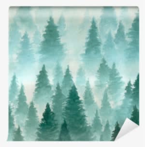 Hand Drawn Watercolor Illustration - Watercolor Forest Background Png Transparent PNG - 400x400 - Free Download on - Transparent PNG Free Download