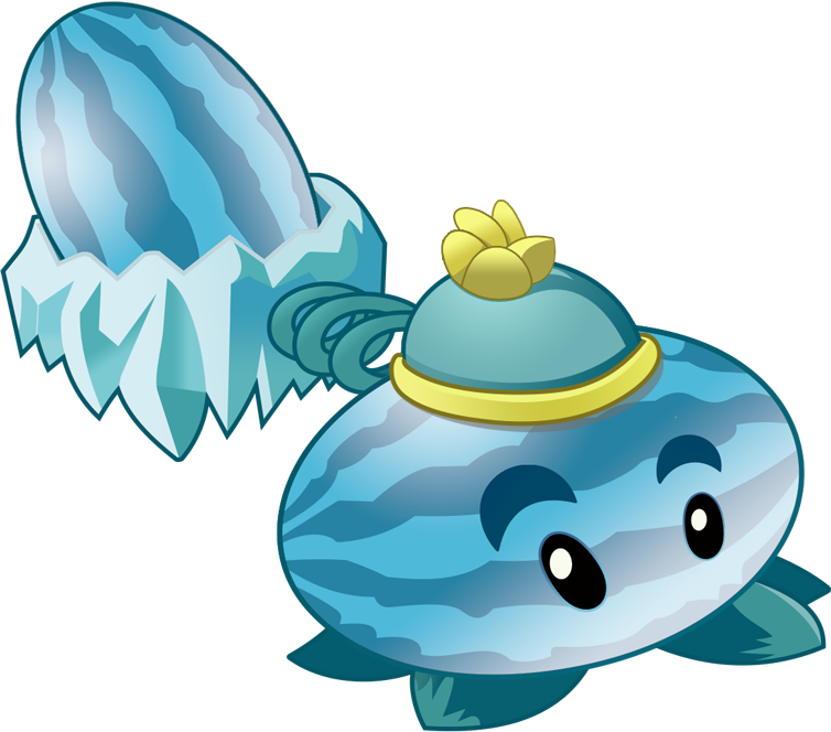 Plants Vs Zombies Melon - Plants Vs Zombies Ice Melon Transparent PNG - 754x664 - Free Download on - Transparent PNG Free Download