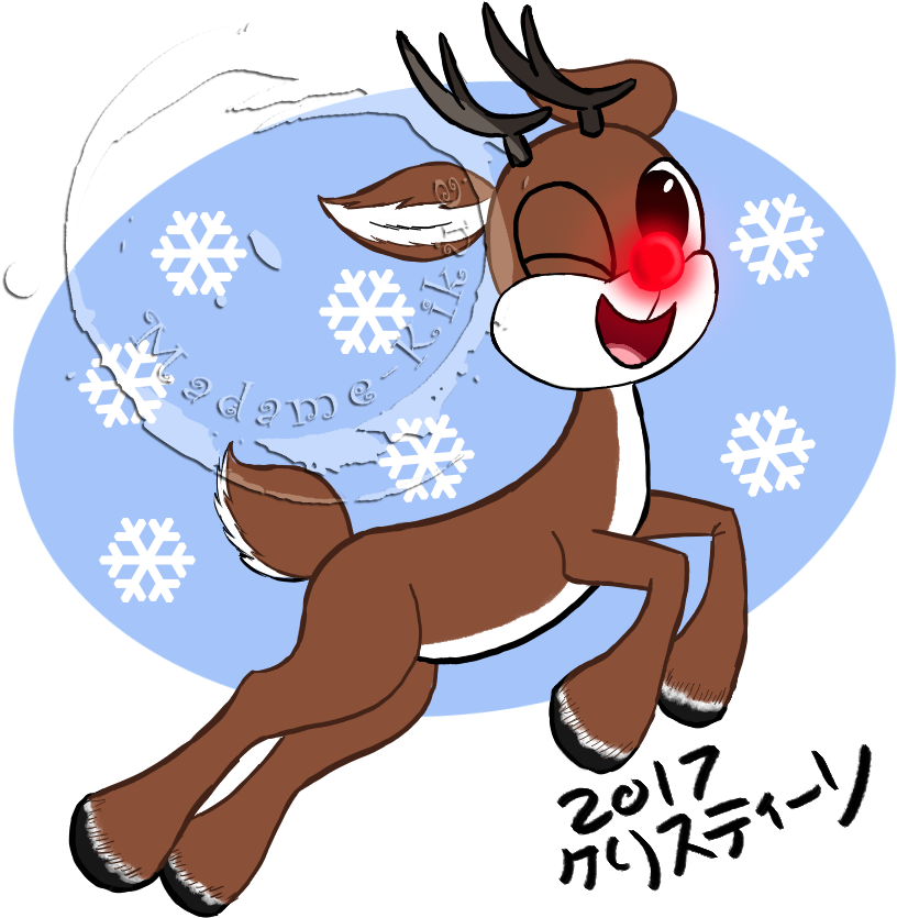 Rankin Bass Challenge By Madame Kikue On - Rudolph The Red Nosed Reindeer Deviantart Transparent PNG - 867x869 - Free Download on - Transparent PNG Free Download