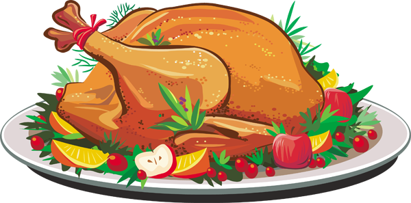 Christmas Turkey Dinner Clipart - Thanksgiving Turkey Dinner Clipart - Free Transparent PNG Clipart Images Download. - Transparent PNG Free Download