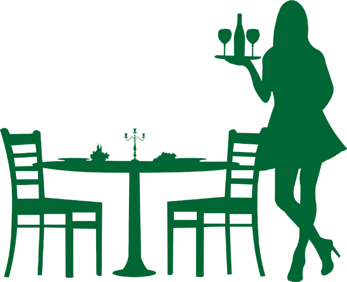 You Will Find Themed Restaurants Serving Practically - Dinner For Two Vector - Free Transparent PNG Clipart Images Download. - Transparent PNG Free Download